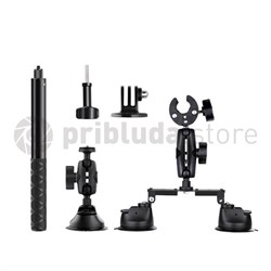 3 присоски + монопод на автомобиль для Insta360 m194 - фото 10784