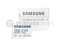 Карта памяти microSD Samsung Evo Plus 256 Gb оригинал f002 - фото 9895