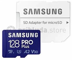 Карта памяти microSD Samsung Pro Plus 128 Gb оригинал f001 - фото 9899