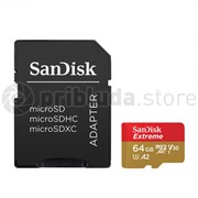 Карта памяти microSD SanDisk Extreme 64 Gb оригинал f018