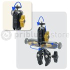 Крепление клешня для экшн-камер Black Clamp m141